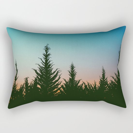 Tree tops #society6 Rectangular Pillow
