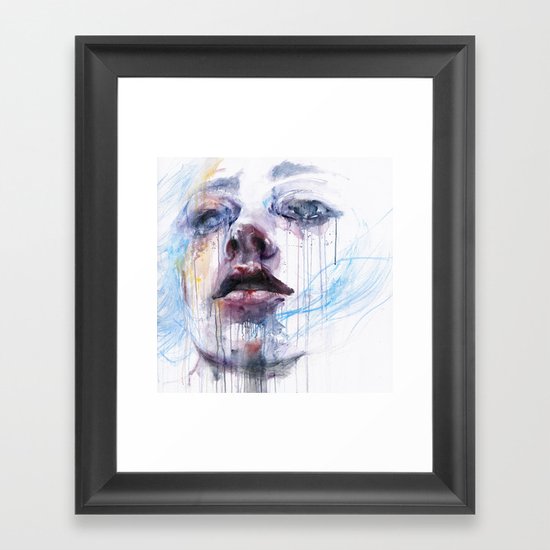 breathing Framed Art Print