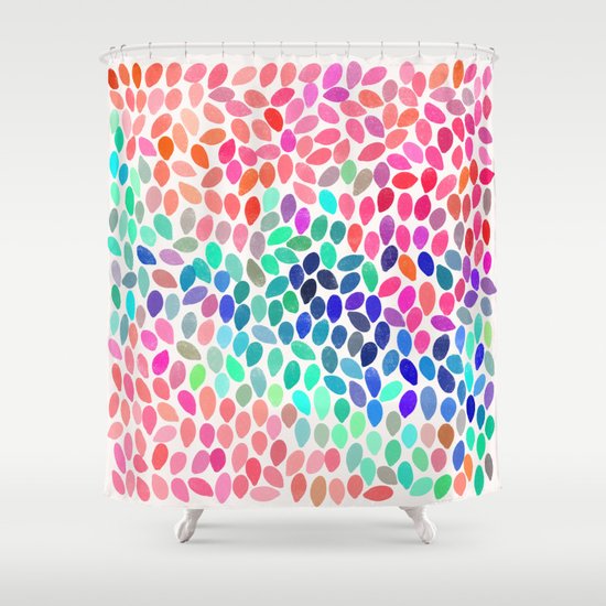 rain 12 Shower Curtain