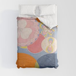 Hilma af klint -  The Ten Largest No. 2 - Childhood - 1907 Comforter