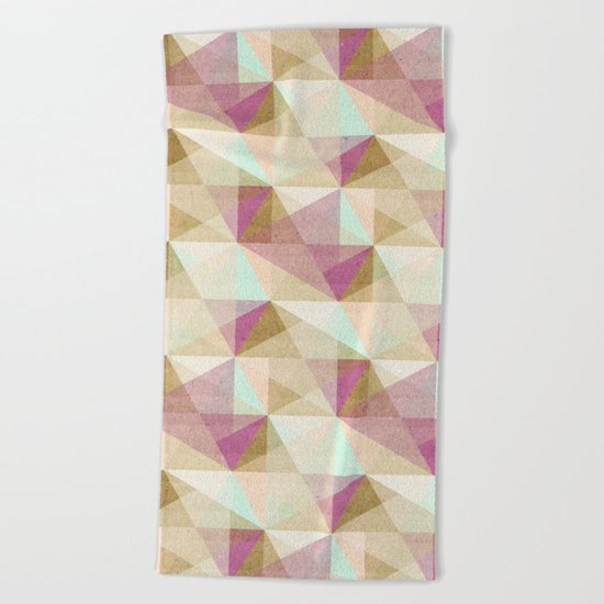 Geometric#24 Beach Towel