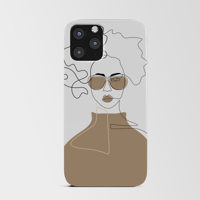 Style The Tan iPhone Card Case