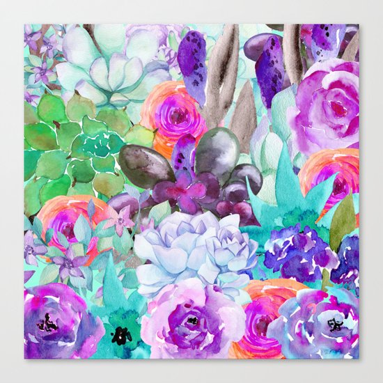 spring pastels Canvas Print