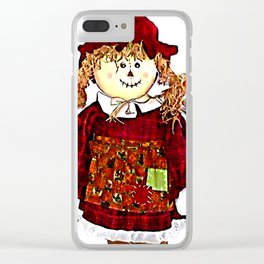 Strawgirl jGibney The MUSEUM Society6 Gifts Clear iPhone Case