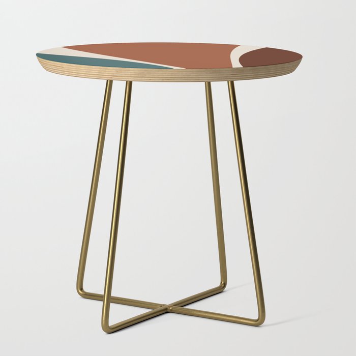 Minimalist Plant Abstract LXXVII Side Table