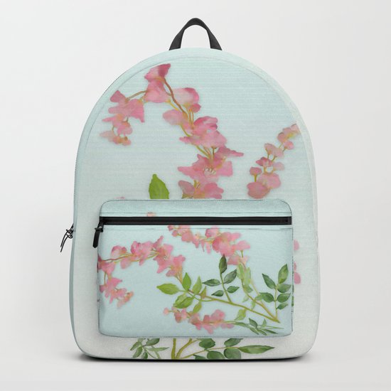 Pink Tiny Flowers Backpack