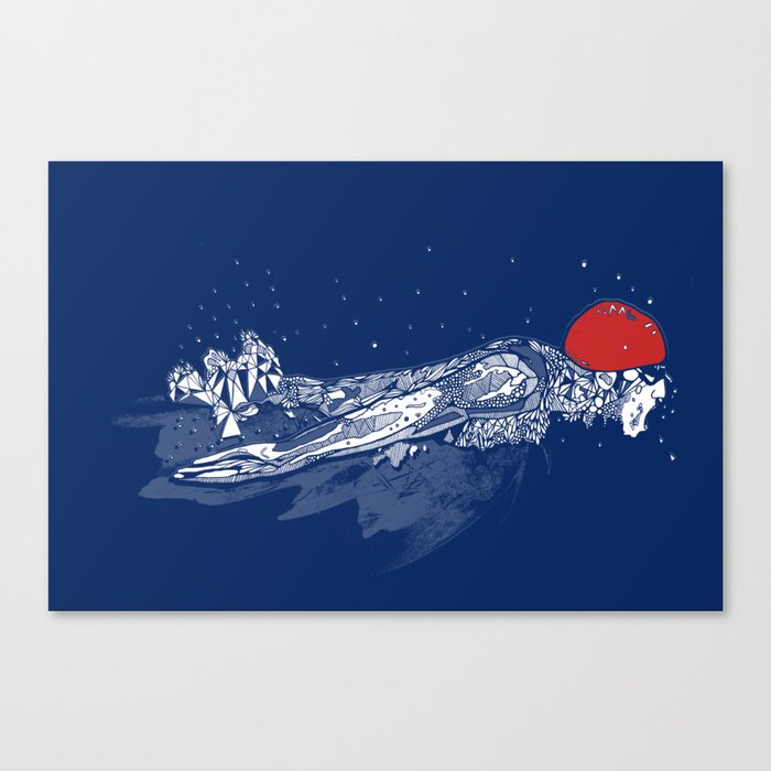 Olympic Swimmer  Canvas Print