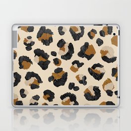 Leopard Print – Neutral Gold Light Palette Laptop Skin