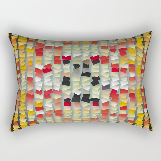 colored notes Rectangular Pillow
