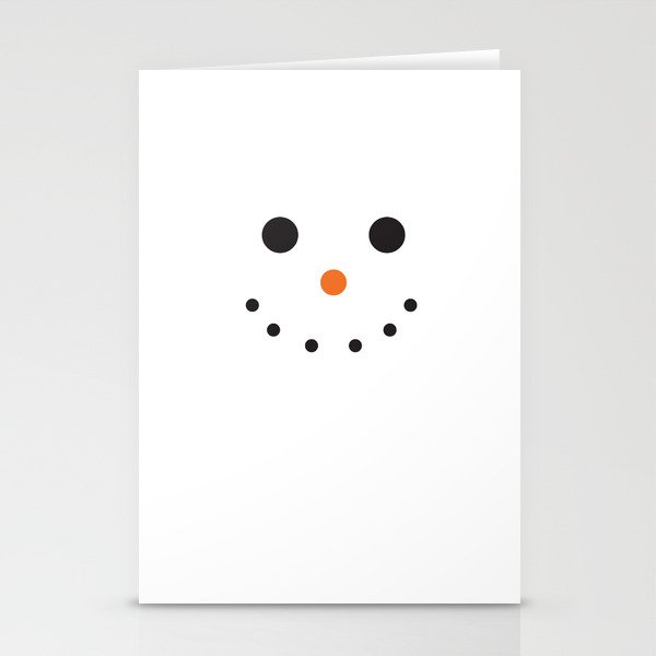 Snowman Holiday Stationery Cards