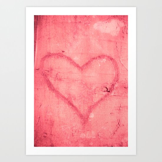 Love Tree Art Print
