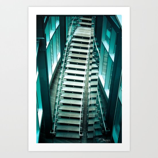 Revel Steps Art Print