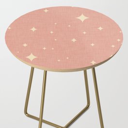 starburst pink Side Table