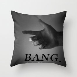 BANG. Throw Pillow