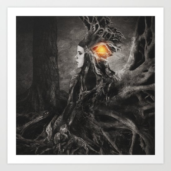 Melina Art Print