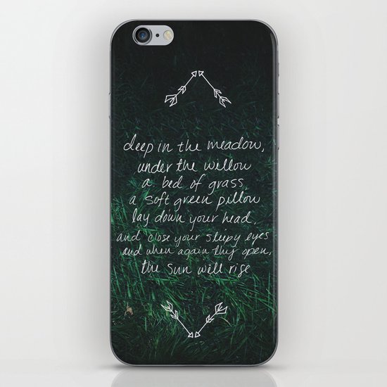 Rue's Song iPhone Skin