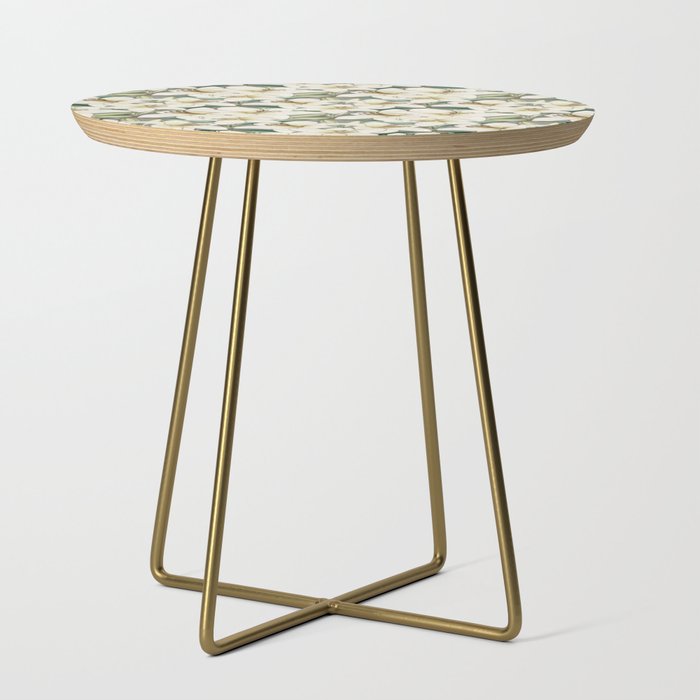 Gilding the Lilies - neutral forest shades Side Table