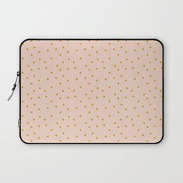 Polka Dot on pink, furniture, apparel and bag Laptop Sleeve