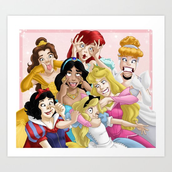 Smile for the Camera Art Print