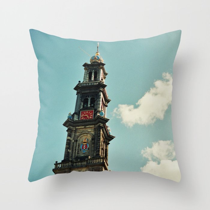 Nieuwe Kerk Throw Pillow