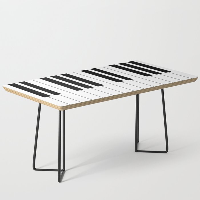 Piano Keys Music Coffee Table