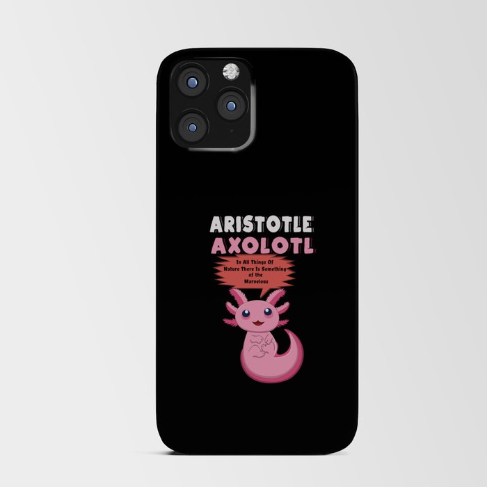 All Things Amphibian Cartoon Cute Kawaii Axolotl iPhone Card Case