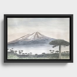 Mural Volcan Llaima Framed Canvas