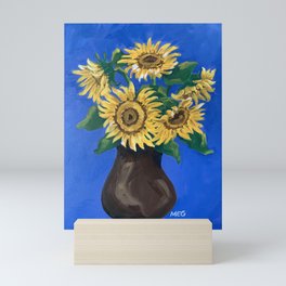 Summertime Sunflowers Mini Art Print
