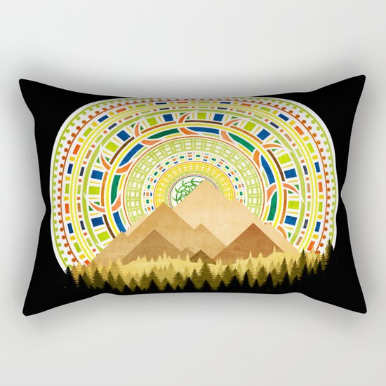 Nature IoOoI Rectangular Pillow