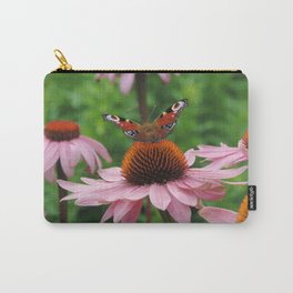 Summer Garden Butterfly Flower  Carry-All Pouch