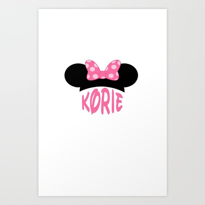 Korie Ears Art Print