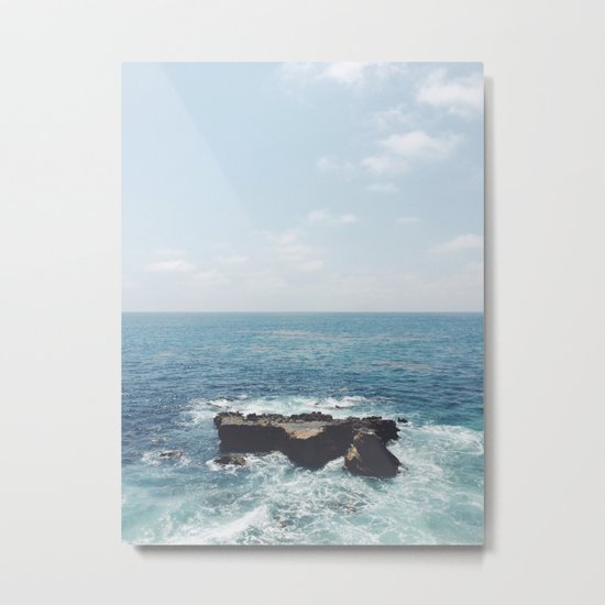 Ocean Rock Metal Print