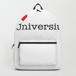 I Heart University Heights, OH Backpack | Red, Universityheights, Love, Oh, Graphicdesign, Ohio, Typewriter, White, Heart 