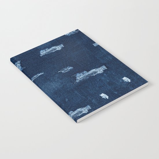 Patched Jeans Notebook