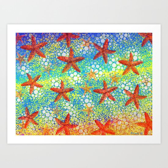 Starfish Art Print