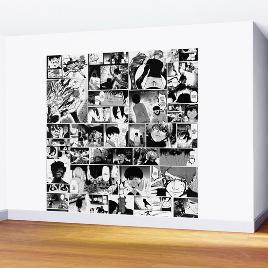 Tokyo Ghoul Manga Caps Wall Mural By Stellabernstein Society6