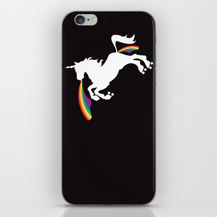 Double Rainbows of Roller Derby  iPhone Skin