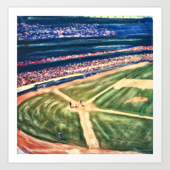 PLAY BALL Art Print