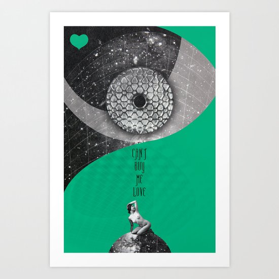 Can't buy me Love (Rocking Love series) Art Print