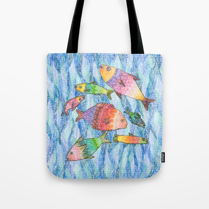 cute fish Tote Bag