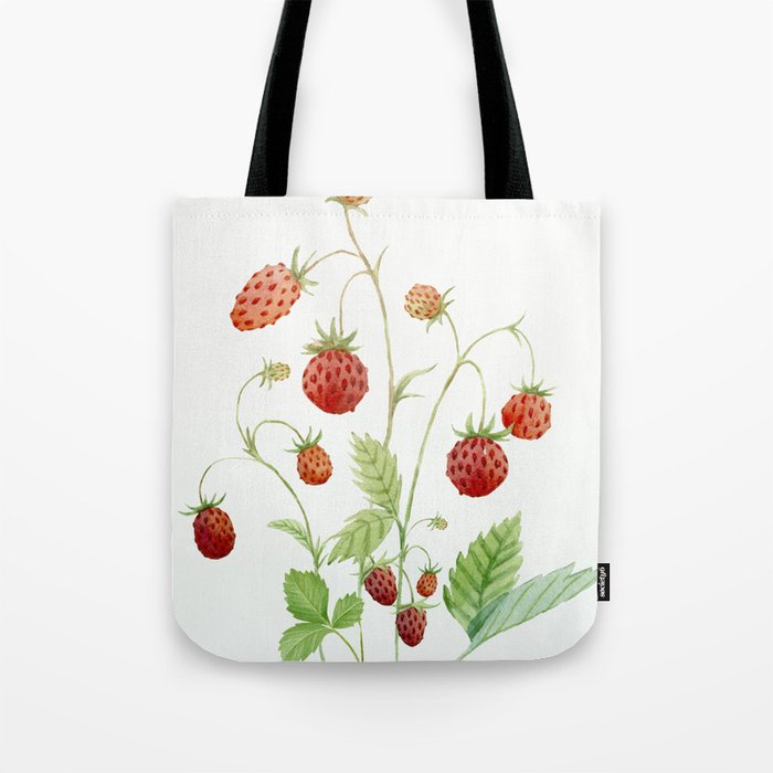 Wild Strawberries Tote Bag