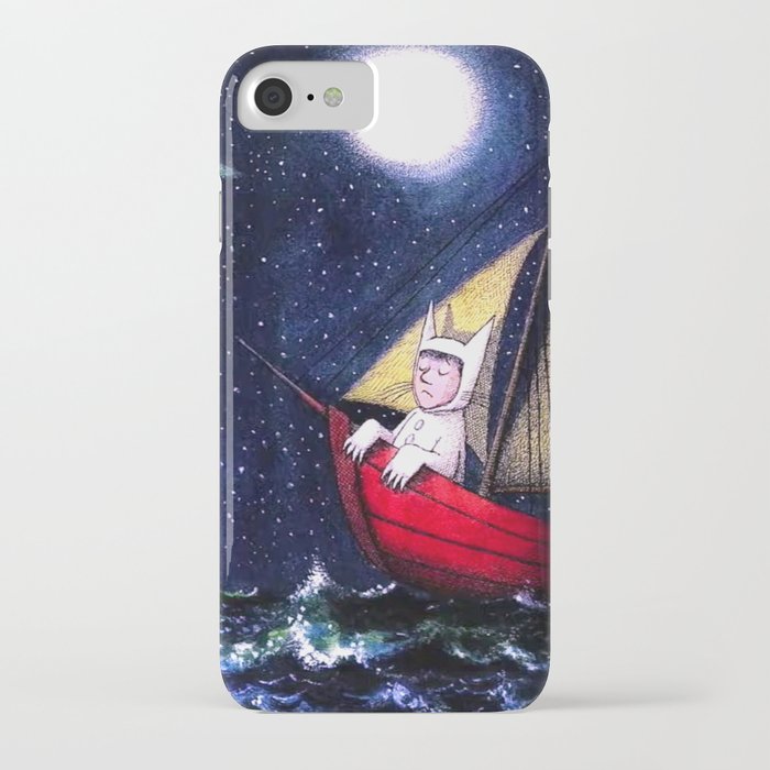 Max Traveling By Boat iPhone Case