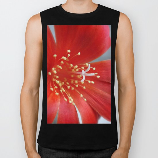 Cacti Flower bloom Biker Tank