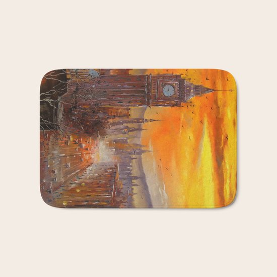 London Evening Bath Mat