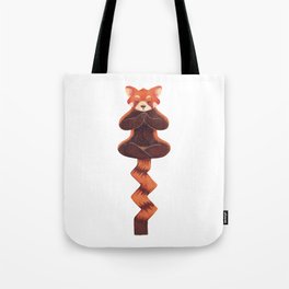 Red Panda Zen Tote Bag