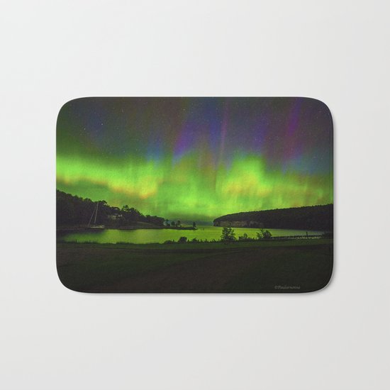 Northern Lights at Historic Fayette Bath Mat