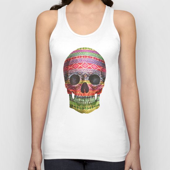 Navajo Skull Unisex Tank Top