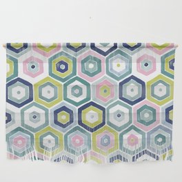 Hexagon Pattern Wall Hanging