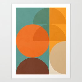 The colours of Fall - part 2 Art Print