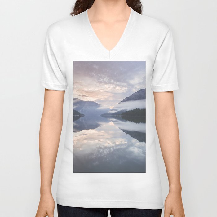 Mornings like this - Landscape and Nature Photography V Neck T Shirt
